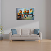 Abstract canvas painting wall décor Minimalist Floral landscape colorful